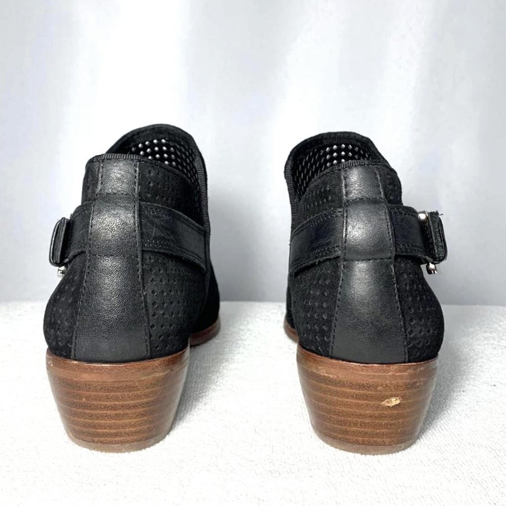 SAM EDELMAN Paula perforated suede booties - Picture 3 of 6